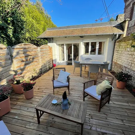 Le 102, Maison Avec Terrasse Et Parking Gare De Rouen Exterior photo
