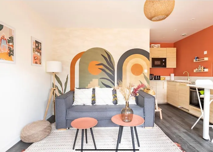 Le 102, Maison Avec Terrasse Et Parking Gare De Rouen
