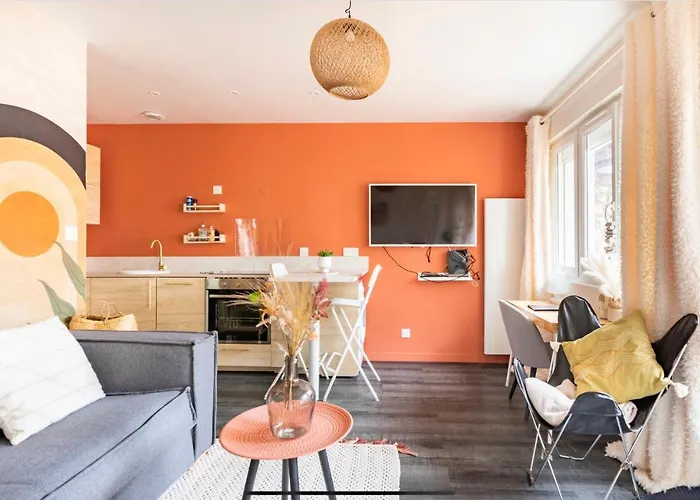 Le 102, Maison Avec Terrasse Et Parking Gare De Rouen