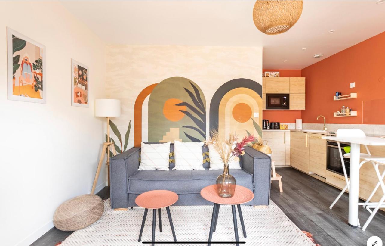 Apartment Le 102, Maison Avec Terrasse Et Parking Gare De Rouen